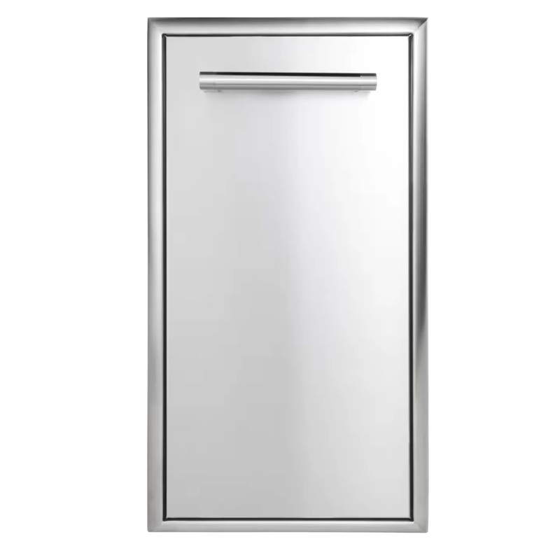 Coyote 15-Inch Single Pull Out Trash w/ Recycle Bin