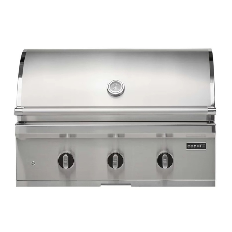 Coyote C-Series 34-Inch 3-Burner Built-in Gas Grill