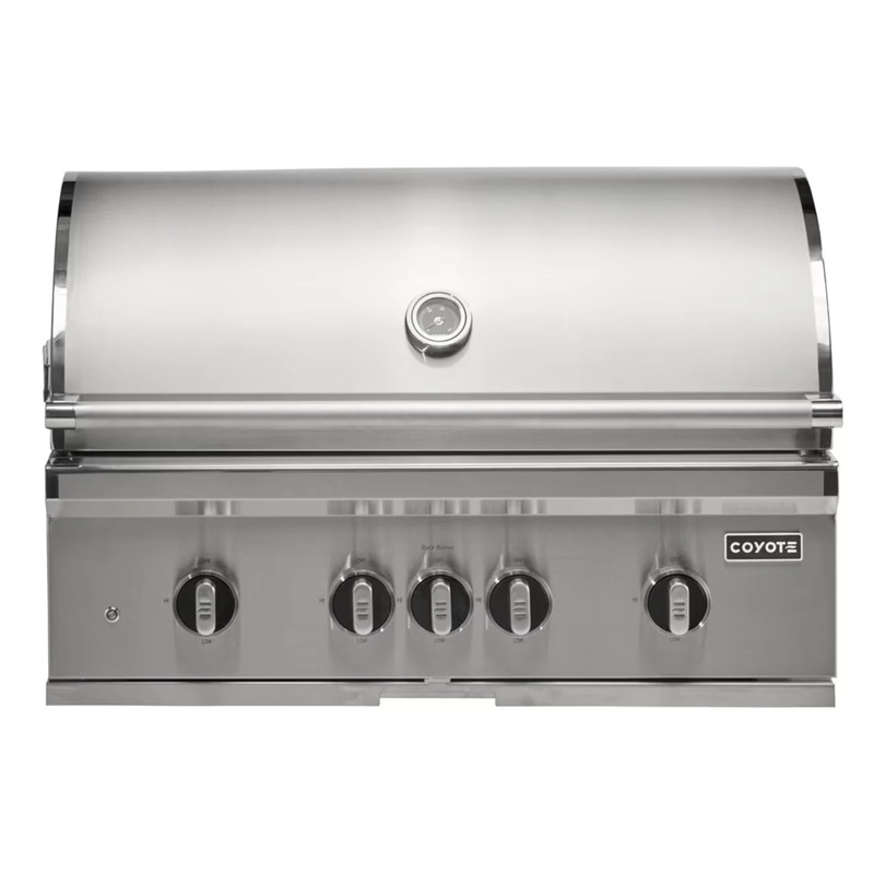 Coyote SL-Series 36-Inch 4-Burner Built-in Gas Grill