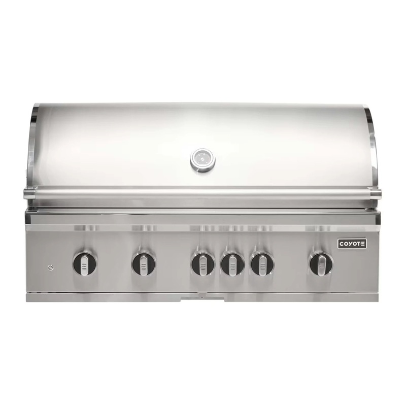 Coyote SL-Series 42-Inch 5-Burner Built-in Gas Grill