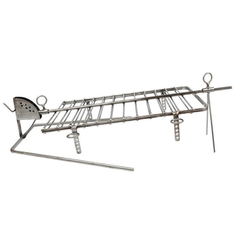 Espiritu Parrillero Large Portable Charcoal Clamp Grill