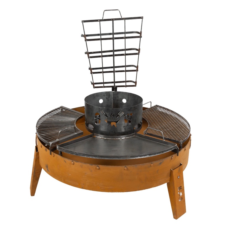 GW Pro 47-Inch Premium Cooking Firepit and Open Fire Grill