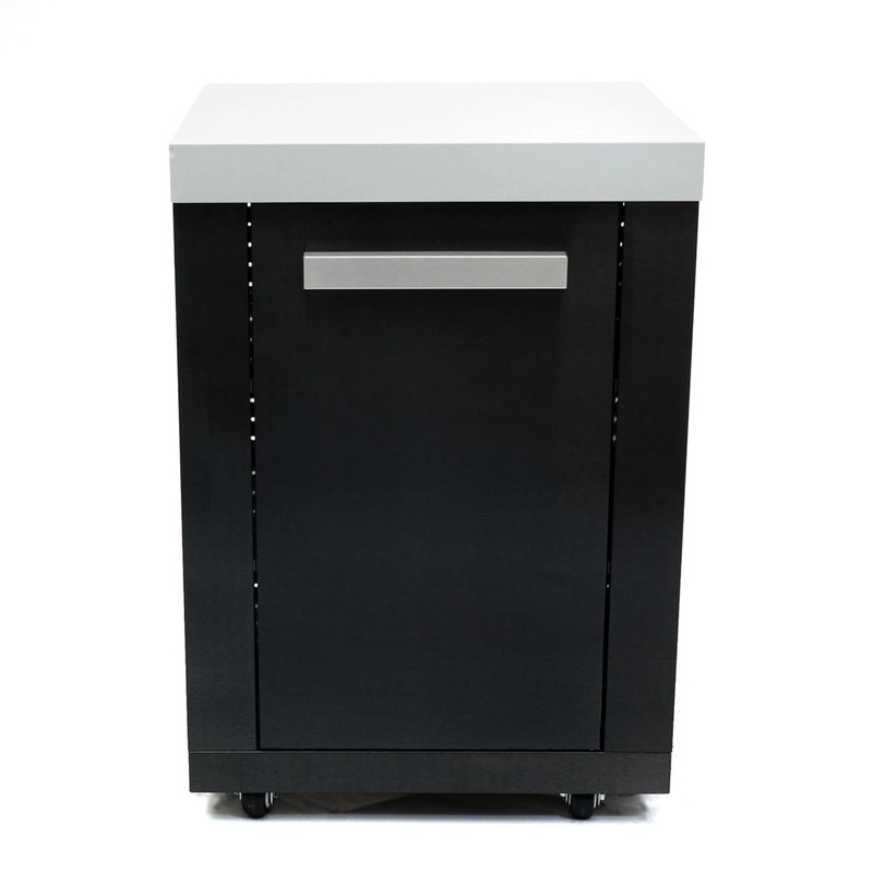 Mont Alpi Black Extension Cabinet for MAI850 & MAI400 Outdoor Kitchens