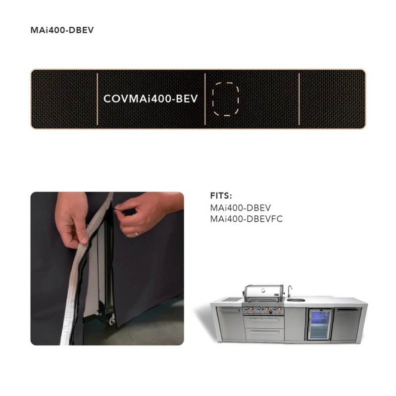 Mont Alpi Island Cover For 400 Deluxe Island Grill w/ Beverage Center