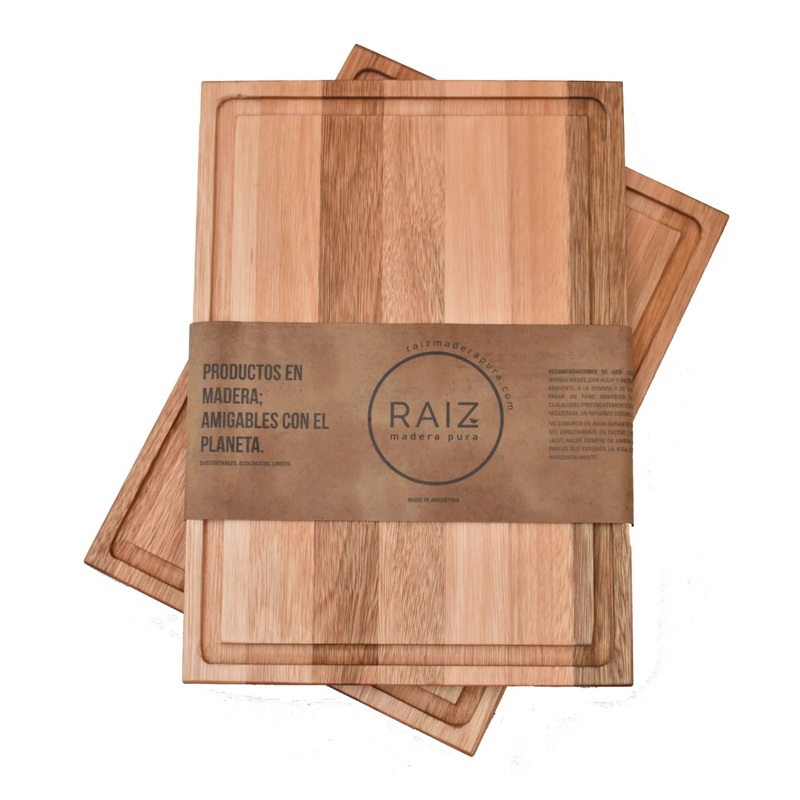 Raiz Tunuyan Eucalyptus Wood Cutting Board/Plate