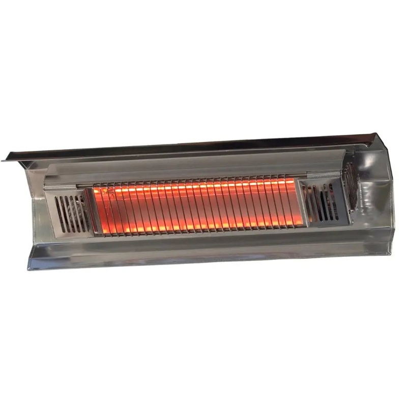 Well Traveled Living 02110 Stainless Steel Wall Mounted Infrared Patio Heater