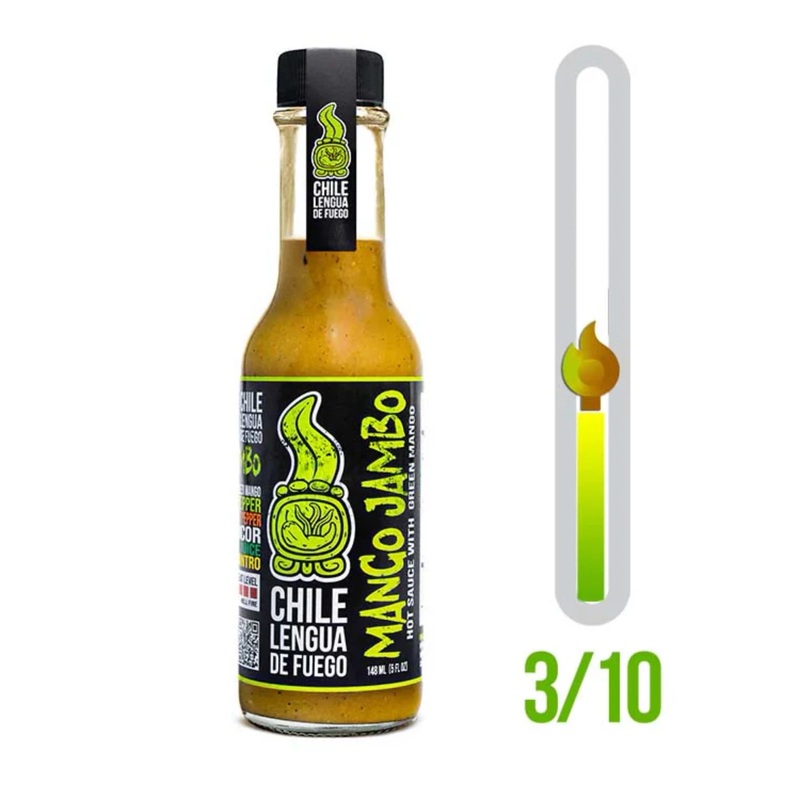 Chile Lengua de Fuego - Mango Jambo Hot Sauce
