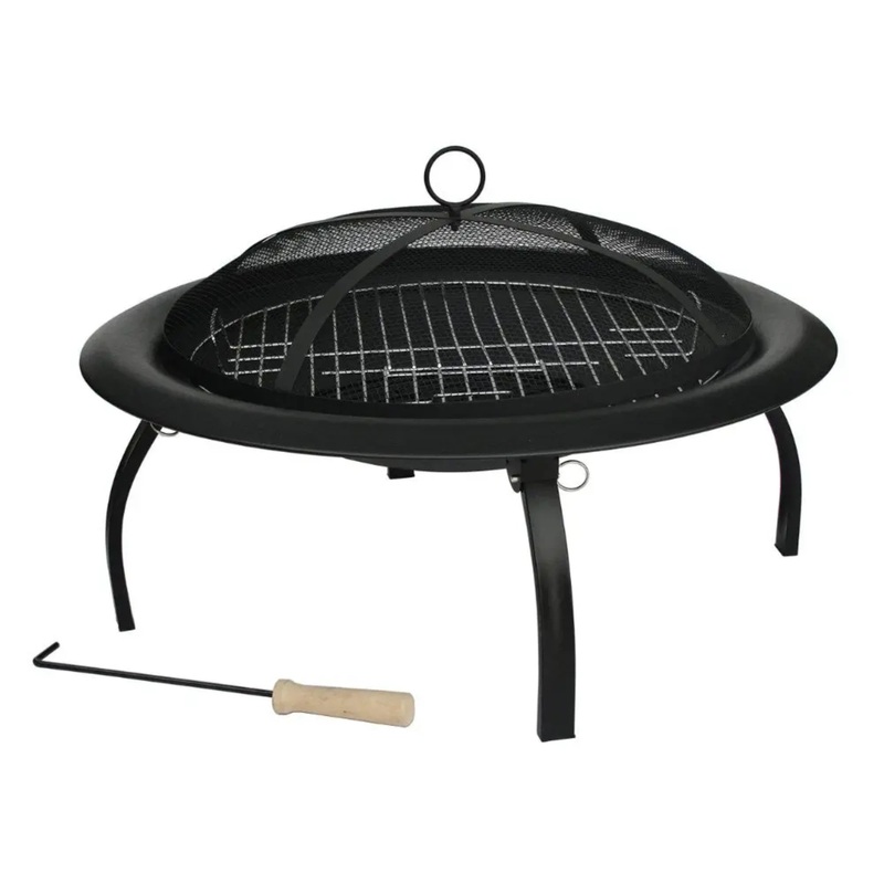 Well Traveled Living 29-Inch Folding Fire Pit