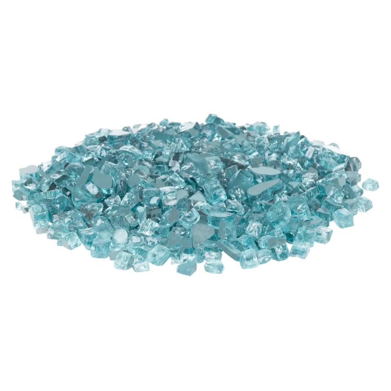 Well Traveled Living Bahama Blue Reflective Fire Glass