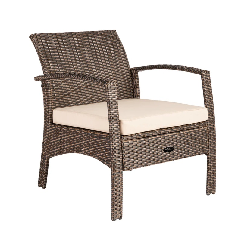 Well Traveled Living Bondi Wicker Outdoor Armchair