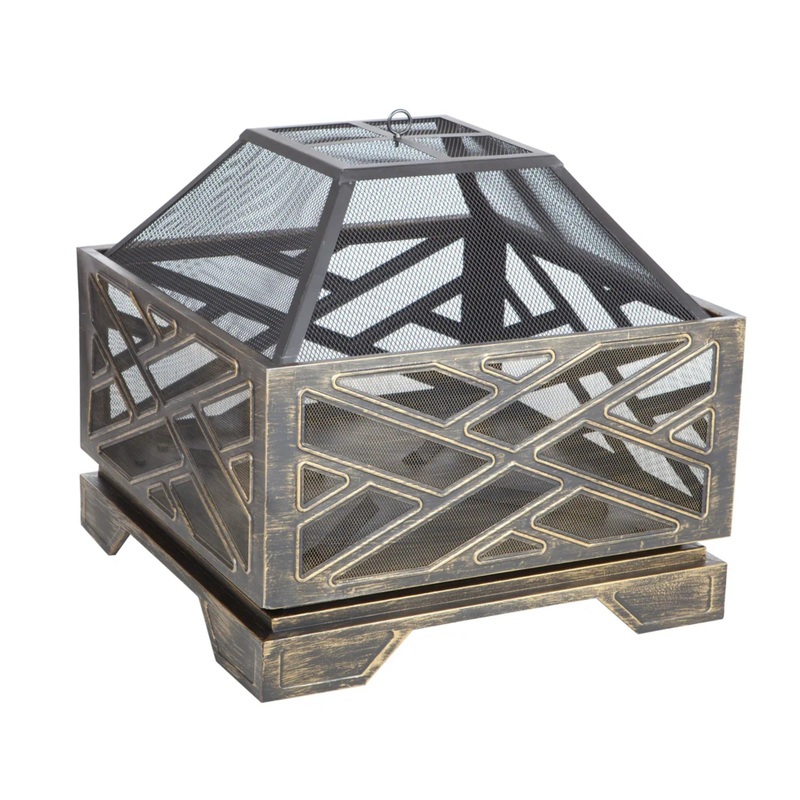 Well Traveled Living Catalano Square Fire Pit