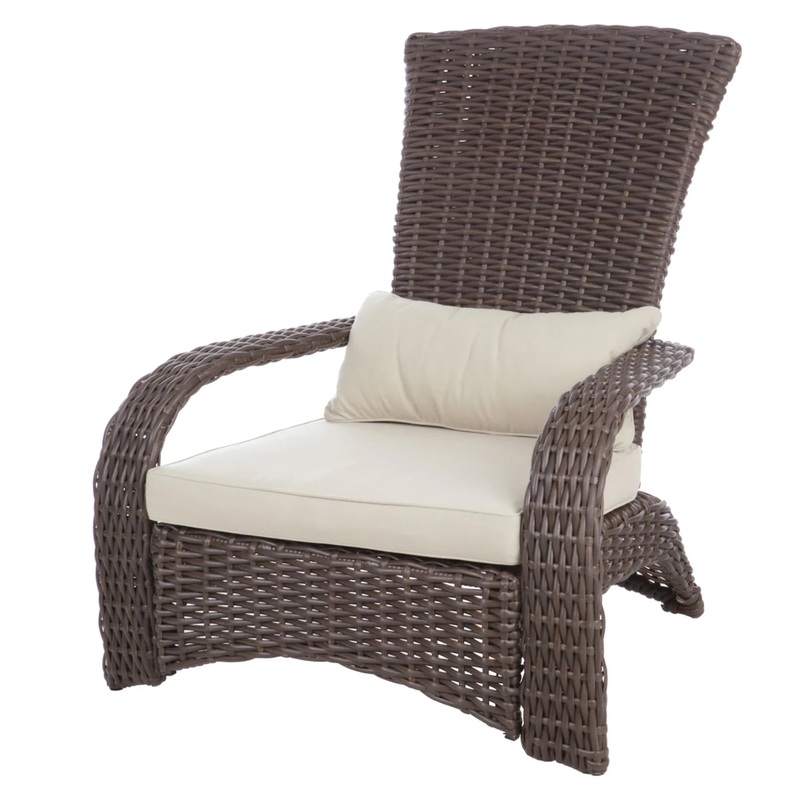 Well Traveled Living Deluxe Coconino Wicker Chair