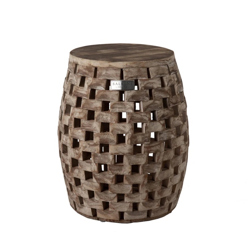 Well Traveled Living Maya Oval Garden Stool