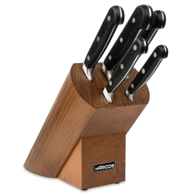 Arcos Opera Series 5pcs Block Knife Set