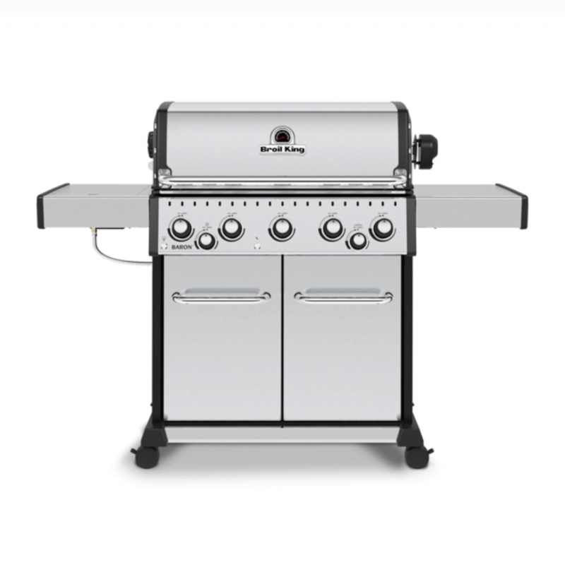 Broil King Baron S 590 Pro Infrared freestanding Gas Grill with Rotisserie & Sear Station