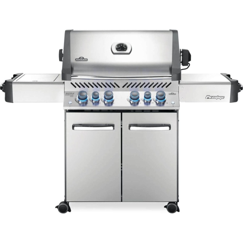Napoleon Prestige 500 RSIB Freestanding Gas Grill w/ Infrared Side and Rear Burners