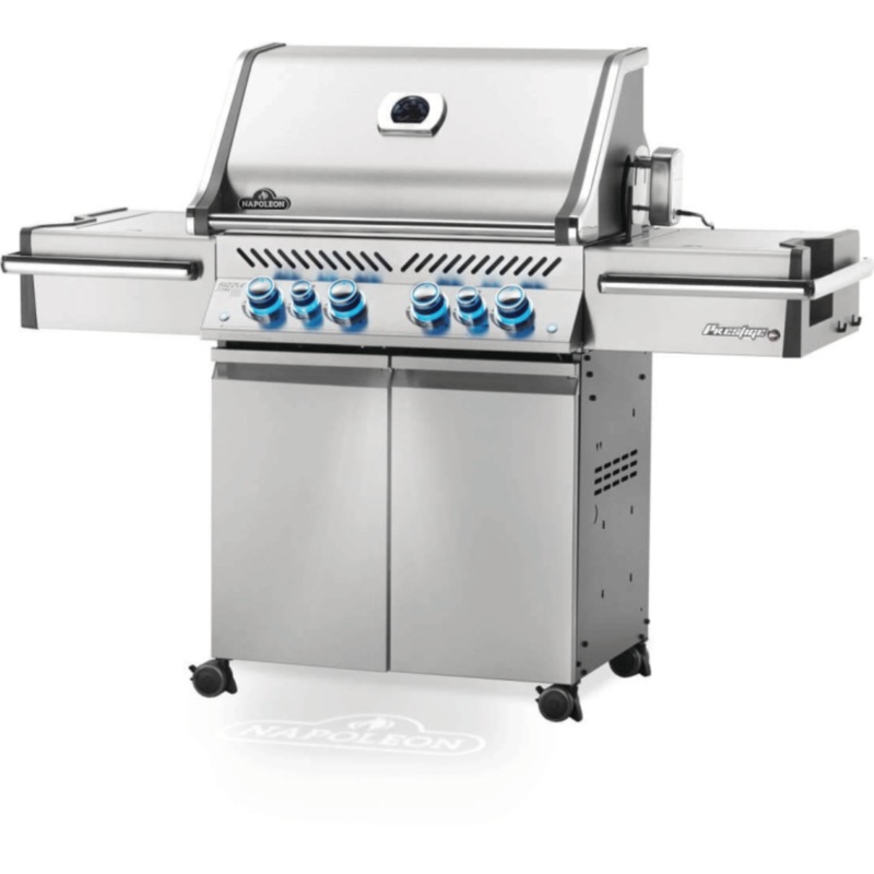 Napoleon Prestige PRO 500 RSIB Freestanding Gas Grill with Infrared side and Rear Burners