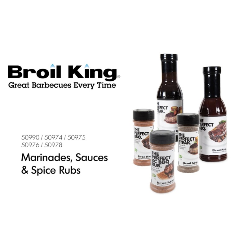 Broil King Spices, Rubs, & Sauces