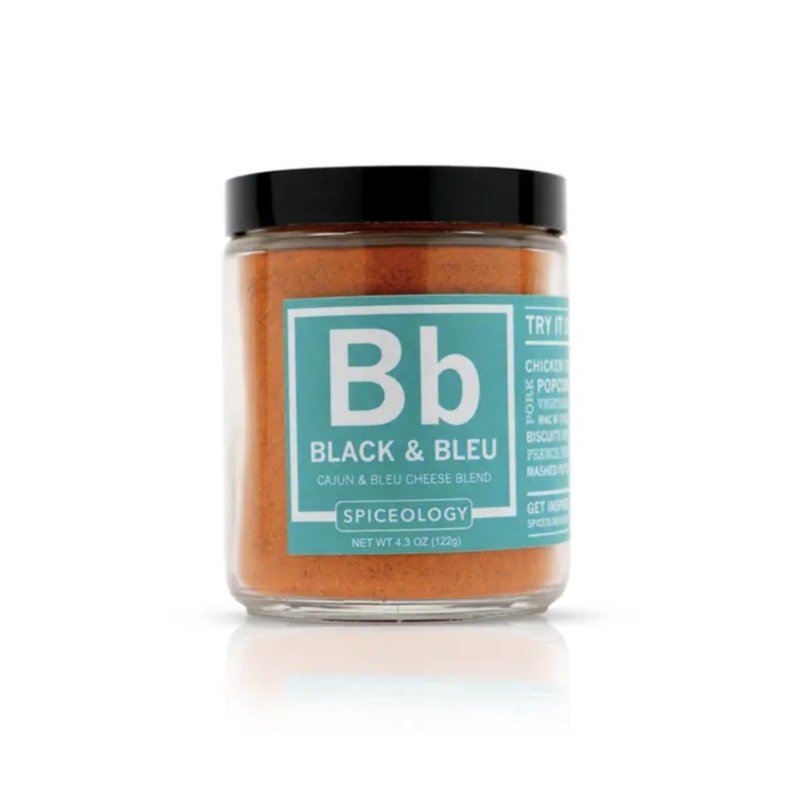 Spiceology - Black & Bleu - Cajun Blue Cheese Rub