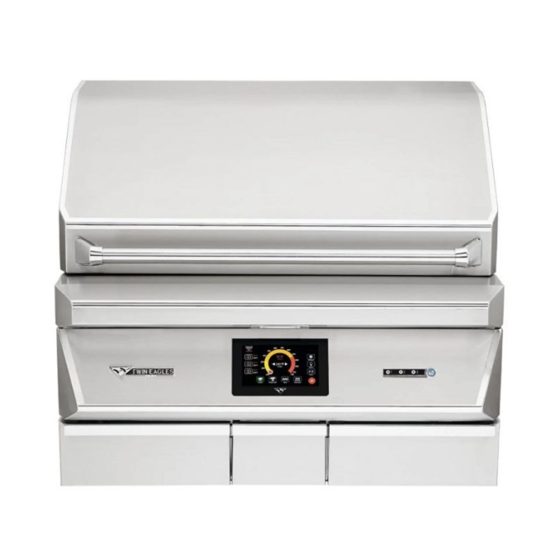 Twin Eagles 36" Pellet Built-In Grill and Smoker with Rotisserie