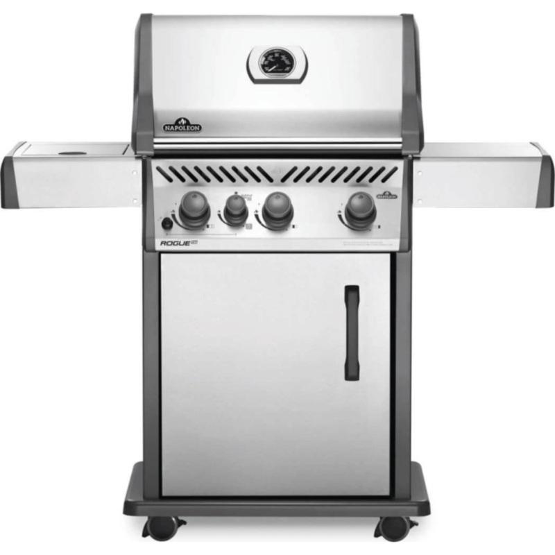 Napoleon Rogue XT 425 SIB With Infrared Side Burner Freestanding Gas Grill