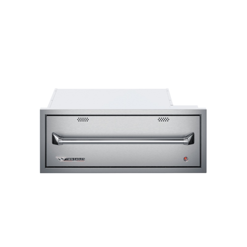Twin Eagles 30-Inch Built-In 120V Electric Outdoor Warming Drawer