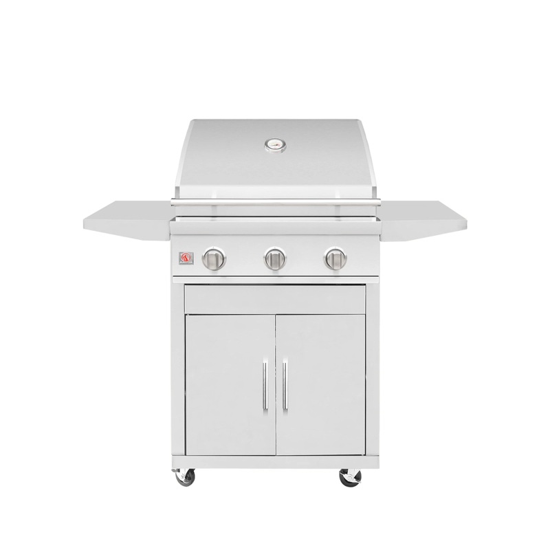 Summerset Cart for 25-Inch Sizzler Series Grills