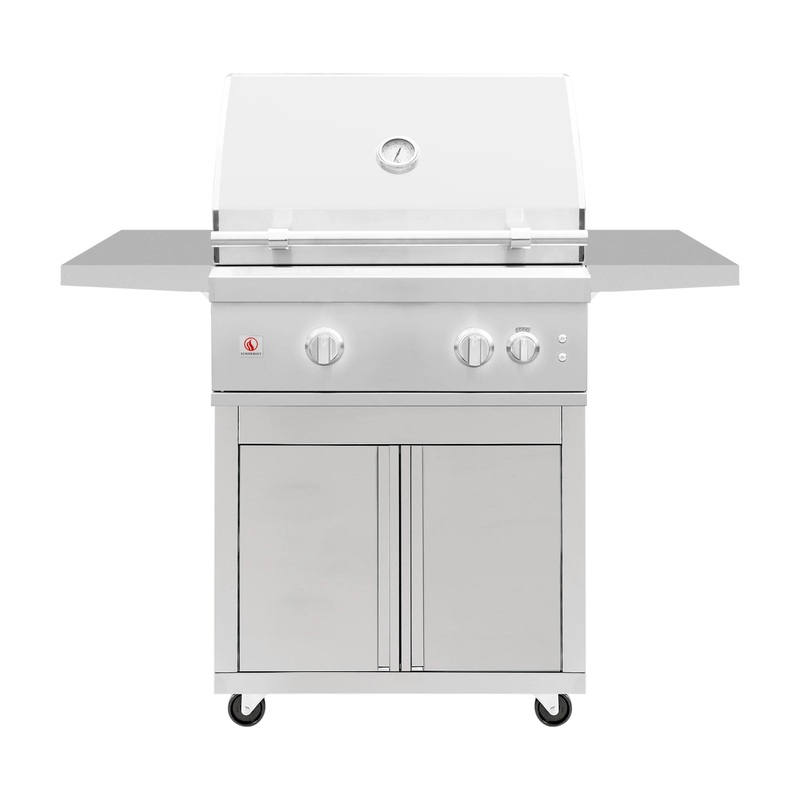 Summerset Deluxe Cart for 30-Inch Quest Built-In Grill