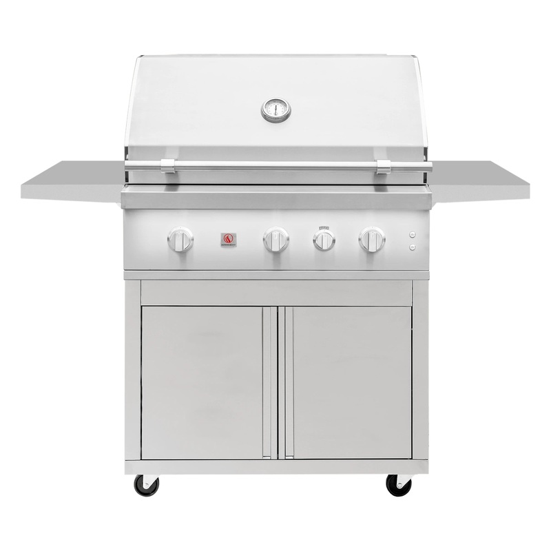 Summerset Deluxe Cart for 36-Inch Quest Built-In Grill