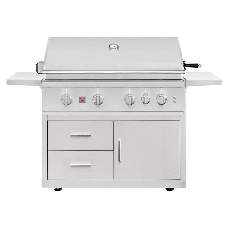 Summerset Deluxe Cart for 40-Inch TRL Pro Grill