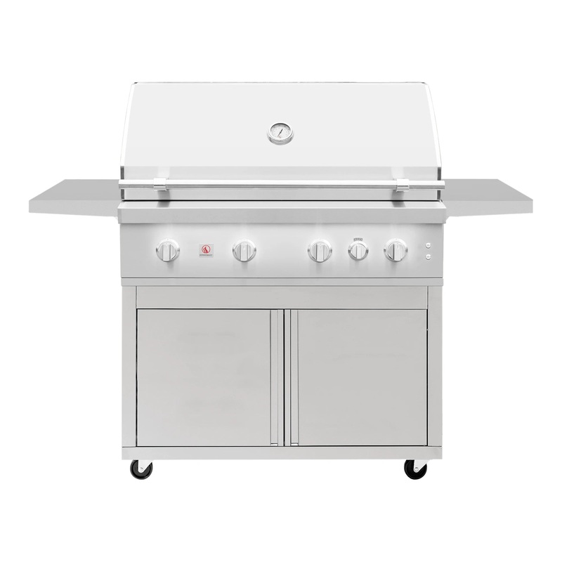 Summerset Deluxe Cart for 42-Inch Quest Built-In Grill