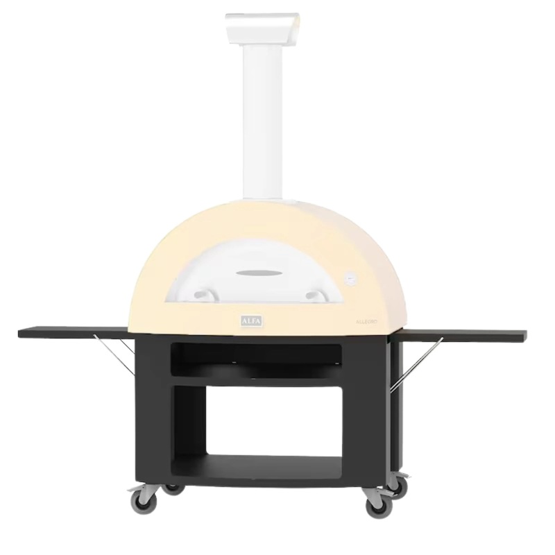 Alfa Wrinkle Black Base for Moderno 4 Pizze Oven