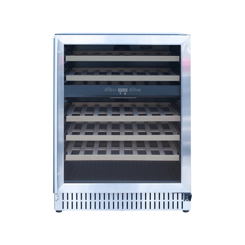 Summerset 24-Inch 5.3 Cu. Outdoor Dual Zone Wine Cooler