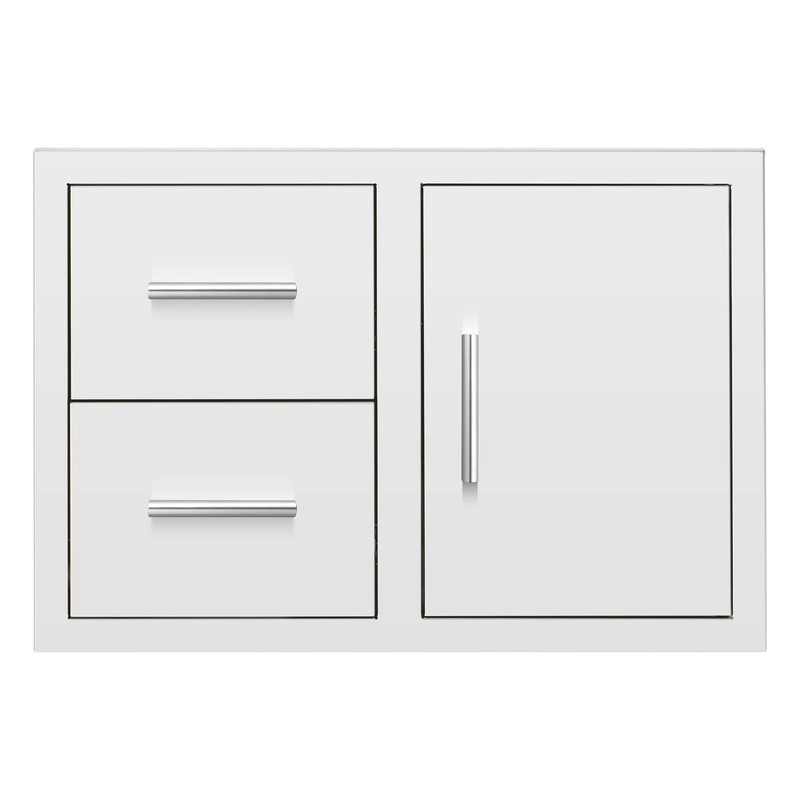 Summerset 33-Inch 2-Drawer & Door Combo