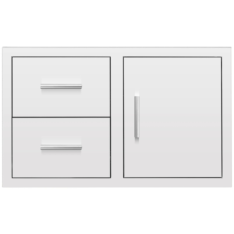 Summerset 36-Inch 2-Drawer & Door Combo