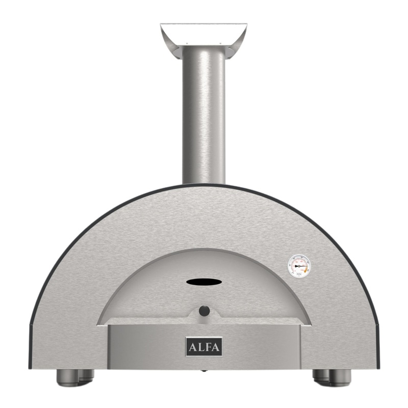 Alfa Classico 2 Pizze Grey Wood Fired Pizza Oven