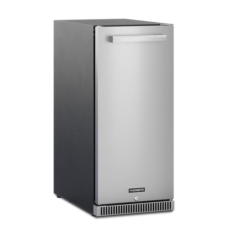 Dometic DE15F 15" D-Series Refrigerator, Lock, Reversible Hinge
