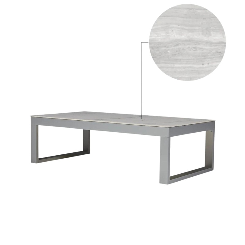 Pampa Living Andes Coffe Table Coffee Table Neo Strata Argentum Riverwashed