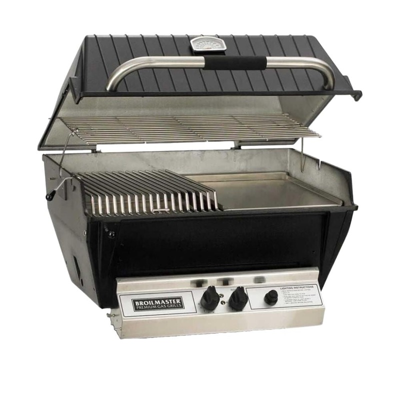 Broilmaster P3SX Super Premium Gas Grill with Smoker Shutter & Griddle