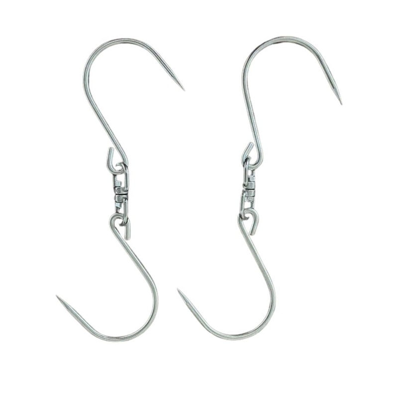 Tagwood BBQ75SS BBQ Extended S shape meat hook (1 unit)