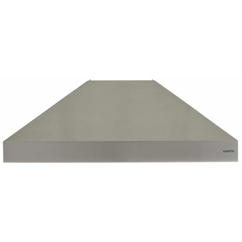 Coyote C1HOOD42 42-Inch Outdoor Ventilation Hood w/ Internal 1200 CFM Blower Motor