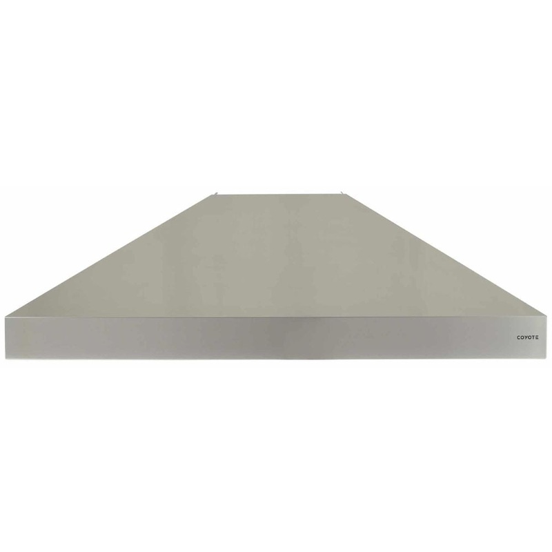 Coyote C1HOOD48 48-Inch Outdoor Ventilation Hood w/ Internal 1200 CFM Blower Motor