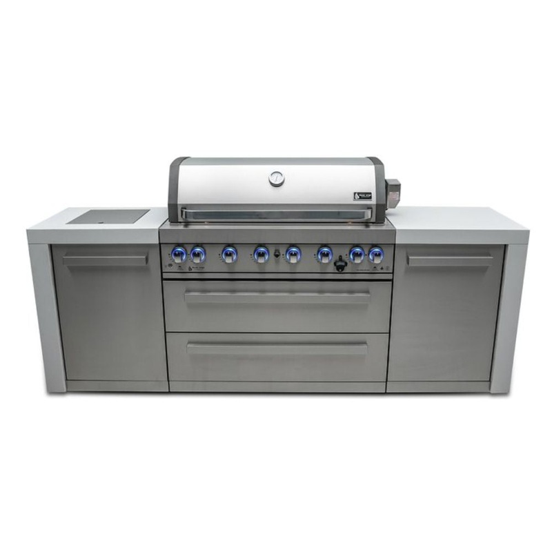 Mont Alpi MAi805-D 6-Burner Deluxe Island