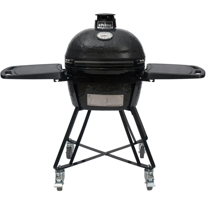 Primo PGCJRC All-In-One Oval Junior 200 Freestanding Ceramic Kamado Grill