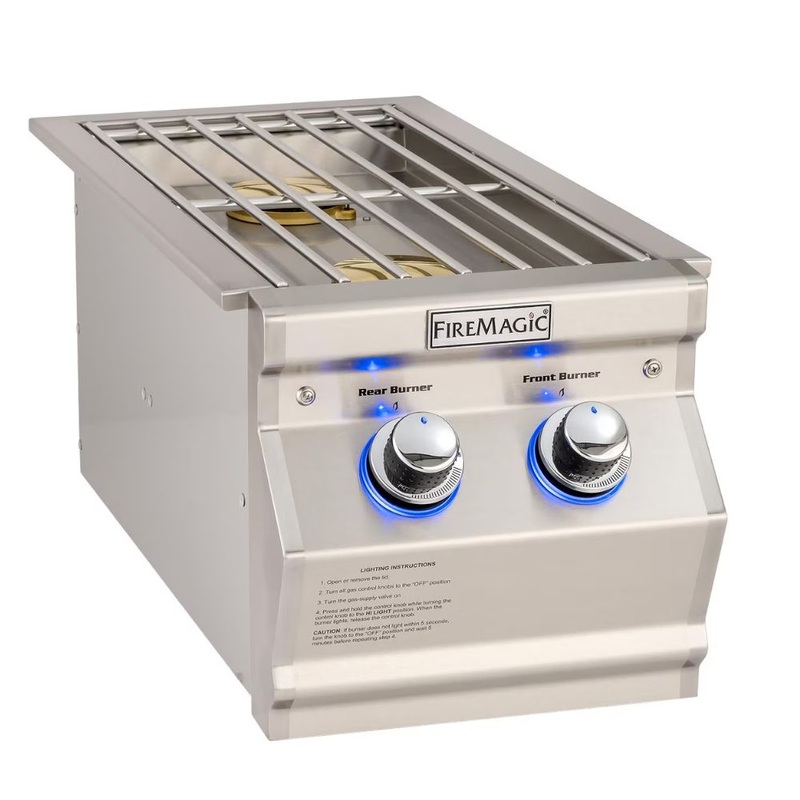 Fire Magic Aurora Built-In Gas Double Side Burner
