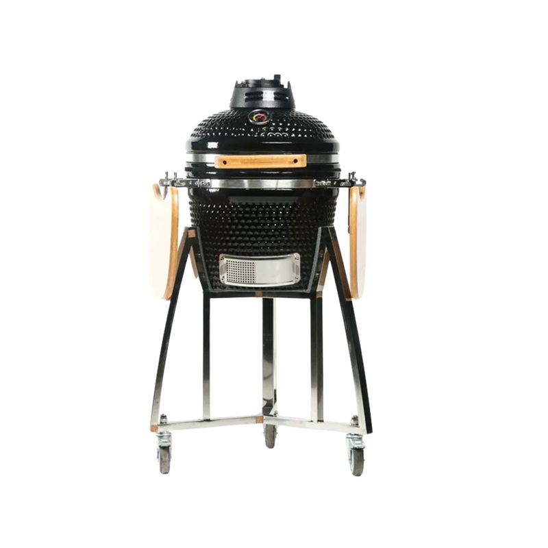 Kamado Argentino Pampa 16-Inches Black Kamado Grill