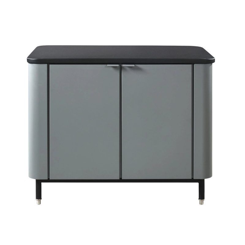 Challenger Designs Cascade 46.5-Inch Powder Coated Aluminum Two Door Island