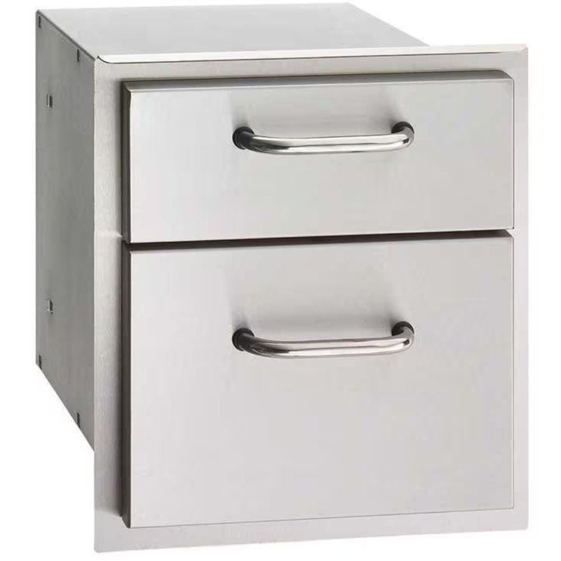 Fire Magic 33802 Select 14-Inch Double Access Drawer