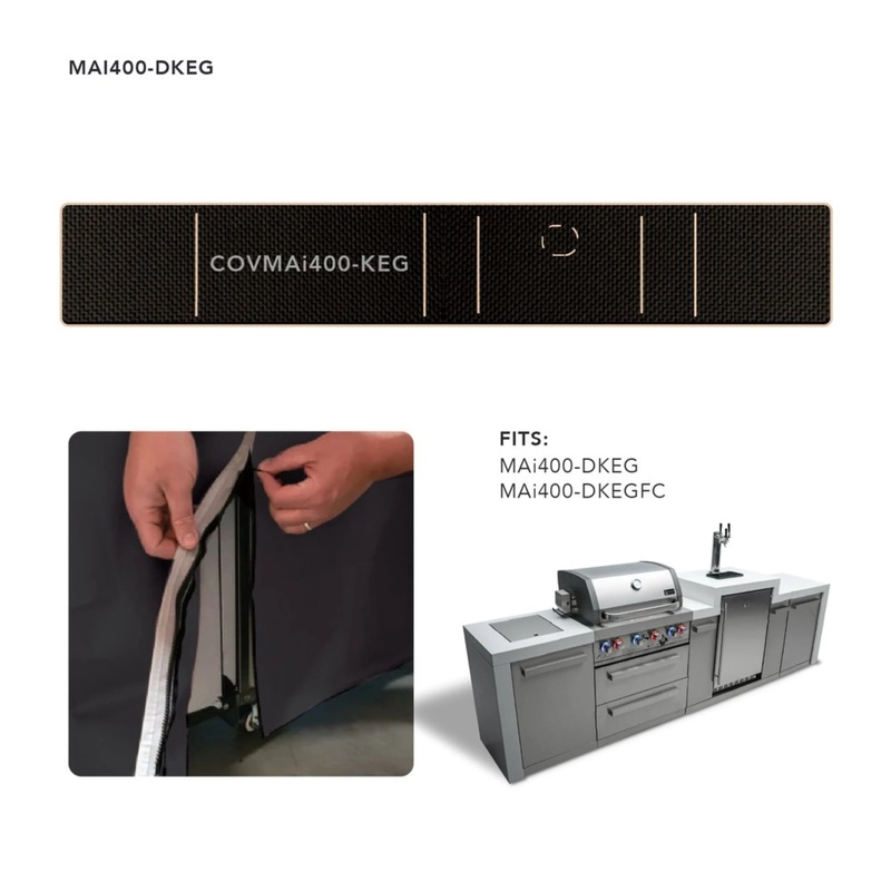 Mont Alpi COVMAi400-KEG Cover for MAi400 Islands w/ Kegerator