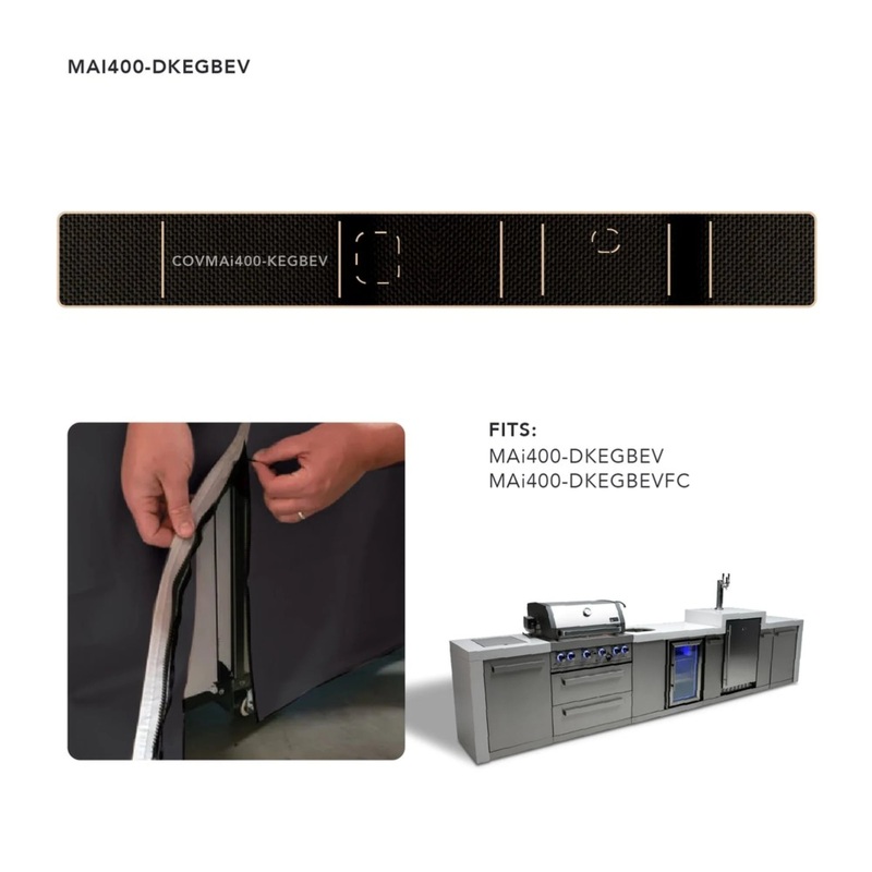 Mont Alpi COVMAi400-KEGBEV Cover for MAi400 Islands w/ Kegerator